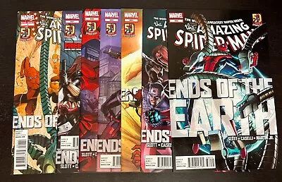 Buy AMAZING SPIDER-MAN (2012 Marvel) -- #682-687 + One Shot -- FULL Ends Earth Story • 27.30£