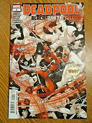 Buy Deadpool: Black, White & Blood #1 Kubert A Cover Premiere NM 1st Print Marvel • 15.56£