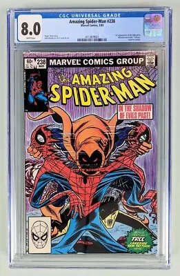 Buy Amazing Spider-Man #238 (1983) - CGC 8.0 - WP - 1ST APPEARANCE OF THE HOBGOBLIN! • 240.47£