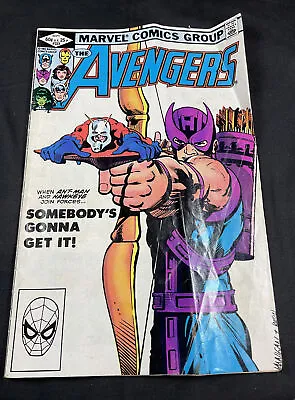 Buy Marvel Comics Group #223 The Avengers Sept 1982 Ant Man Hawkeye Magazine Vintage • 9.50£