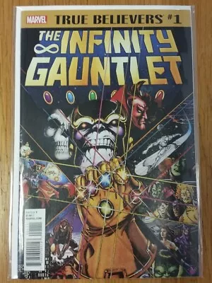 Buy True Believers Infinity Gauntlet #1 Marvel Nm+ (9.6 Or Better) • 16.99£