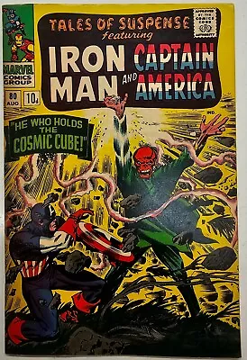 Buy Marvel Comics Silver Age Key Issue Tales Of Suspense 80 High Grade FN Crossover • 0.99£