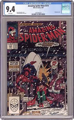 Buy Amazing Spider-Man #314D CGC 9.4 1989 4387045020 • 56.77£