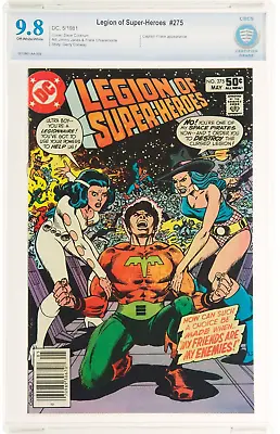 Buy The Legion Of Super-Heroes #275 1981 CBCS 9.8 Newsstand OW White Nt CGC Superman • 138.28£