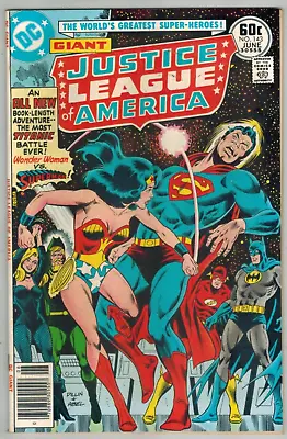 Buy Justice League Of America 143 1st Wonder Woman Vs Superman!  Fine  1977 DC Comic • 19.79£
