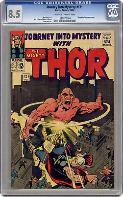 Buy Thor Journey Into Mystery #121 CGC 8.5 1965 1219870004 • 241.43£