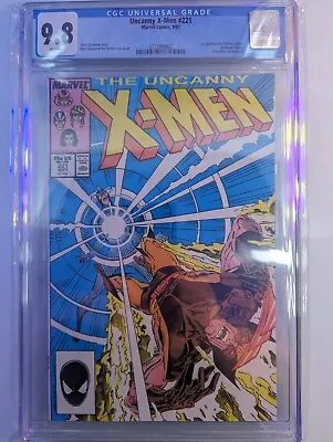 Buy Marvel Comics Uncanny X-Men #221 CGC 9.8 1st Appearance Mr. Sinister • 319.44£