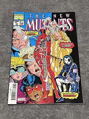 Buy The New Mutants #98 - First Deadpool - Facsimile Edition • 9£