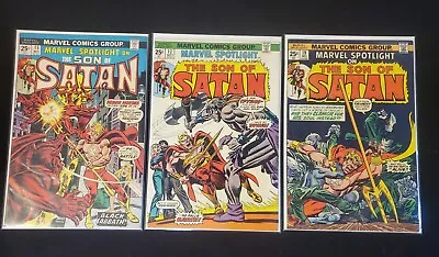 Buy Marvel Spotlight Son Of Satan #15 #17 #19  MARVEL 1974 Baphomet Black Sabbath  • 23.72£