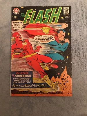 Buy The Flash #175 Key 2nd Superman/flash Race Nice Color See The Pics!! • 210.83£
