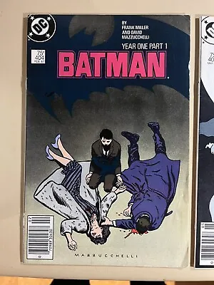 Buy Batman #404 Year One Frank Miller DC Comics 1987 1st Holly Robinson VF/NM • 15.80£