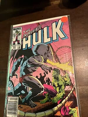 Buy Incredible Hulk 292 KEY! 1st Image Logo Box Flip-book 1984 Newsstand • 1.61£