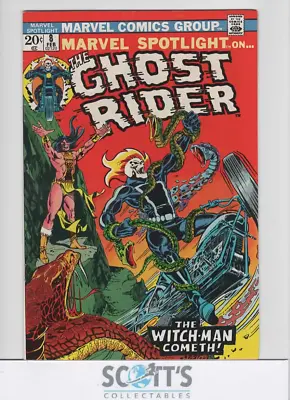 Buy Marvel Spotlight  #8   Fn  4th Ghost Rider  • 40£