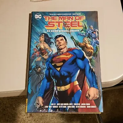 Buy The Man Of Steel By Brian Michael Bendis (2018, Hardcover) - DC Comics • 11.06£