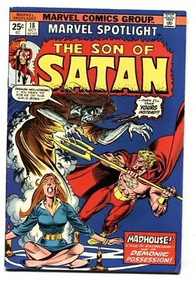 Buy Marvel Spotlight #18 1st Appearance Of Allatou. A Demon-Marvel- Son Of Satan ... • 18.96£
