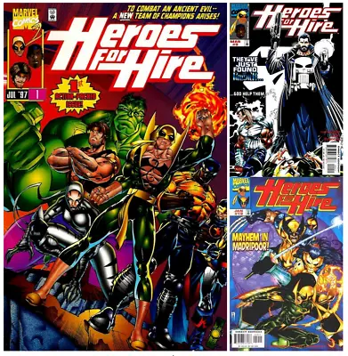 Buy Heroes For Hire U PICK Comic 1 2 3 4 5 6-13 14 15 16 17 18 19 1997 Marvel F0201 • 3.82£