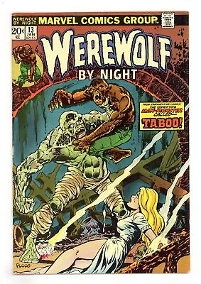 Buy Werewolf By Night #13 FN 6.0 1974 • 62.53£