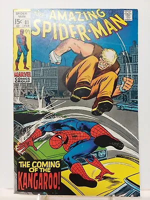 Buy Amazing Spider-Man #81       1970 Marvel Comic       (F399) • 47.49£