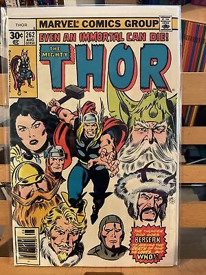 Buy The Mighty Thor #262 ~ 1977 MARVEL COMICS • 4.74£