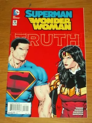 Buy Superman Wonder Woman #18 Dc Comics August 2015 • 2.30£