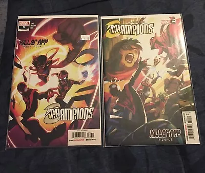 Buy Champions #9 #10 2 Issue Lot High Grade Marvel Comics 2021 • 3.96£