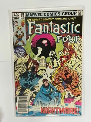 Buy Fantastic Four #248/ Black Bolt App Newsstand Edition/ Bronze Age Marvel 1982 |  • 8.11£