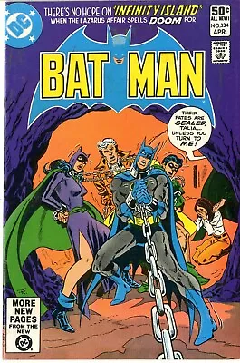 Buy Batman # 334   NEAR MINT-   April 1981   See Many Creator Names Below... • 27.18£