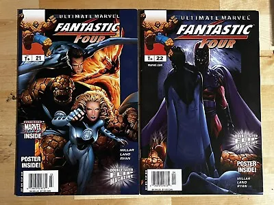 Buy Ultimate Marvel Flip Magazine 21 22 Comic LOT Marvel Zombies Fantastic Four • 31.57£