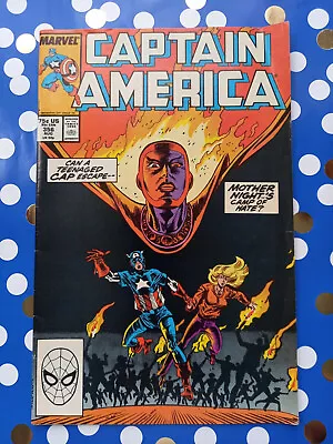 Buy Marvel: Captain America Issue #356 - Mother Night's Camp Of Hate? • 2.60£