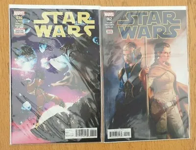 Buy Marvel Star Wars Comics #30 Delgado & #62 Gillen New • 7.99£