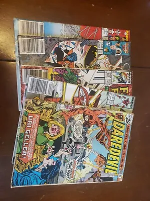 Buy Fantastic Four #302 Dare Devil #133 Iron Man #217 & Xmen Marvel Comic Book Lot  • 23.71£