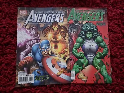 Buy The Avengers Earth's Mightiest Heroes (#72 #487 & #73 #488) Search For She Hulk • 4.80£