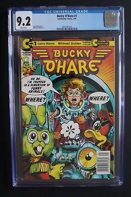 Buy Bucky O'Hare #1 Deadeye Duck & Willy 1991 Golden Games Toys Animated TV CGC 9.2 • 78.15£