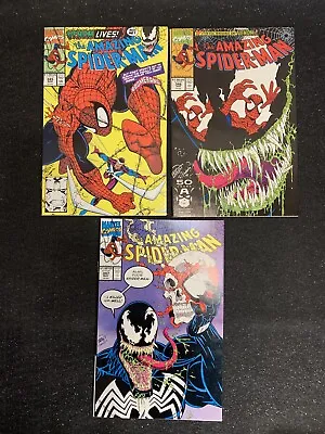 Buy Amazing Spider-Man #345, 346, 347 Marvel Boomerang Venom • 63.68£