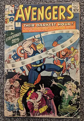 Buy The Avengers 7. Marvel 1964. Baron Zemo, Enchantress, Executioner. Combined Post • 29.98£