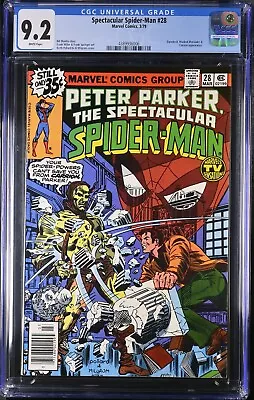 Buy Spectacular Spider-Man #28 Marvel Comics 1979 CGC 9.2 • 39.95£