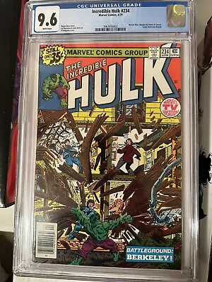 Buy Incredible Hulk #234 CGC 9.6 WP 1st Appearance Of Quasar MCU Bound Marvel 1979 • 197.65£