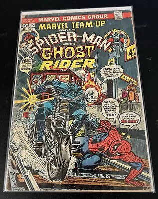 Buy Marvel Team-Up #15 - First Meeting Of Spider-Man & Ghost Rider (Marvel, 1973) VG • 23.64£