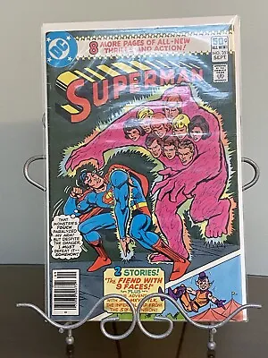 Buy Superman Vol. 42 No. 351 September 1980 DC Comics  The FIEND With NINE FACES! . • 2.80£