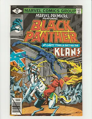 Buy Black Panther Marvel Premier #52 February 1980 Marvel Comics 7.5 VERY FINE- • 18.77£