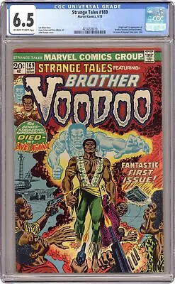 Buy Strange Tales #169 CGC 6.5 1973 4224228016 Origin & First Brother Voodoo Story • 227.86£