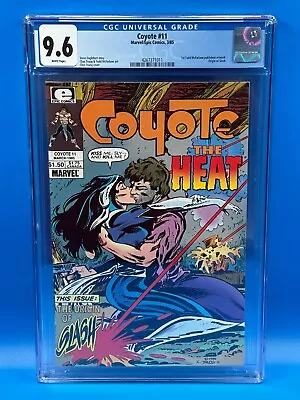 Buy Coyote #11 (1985) - Marvel/Epic - CGC 9.6 - 1st Todd McFarlane Art -Plastic Chip • 156.88£