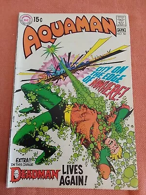 Buy Aquaman #50 DC Comics 1970 Neal Adams Deadman Vintage Bronze Age Comic Book • 12.87£