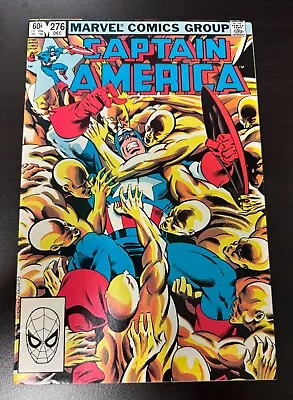 Buy Captain America #276- 1st Appearance Baron Zemo 1982 Newsstand Nm • 9.47£