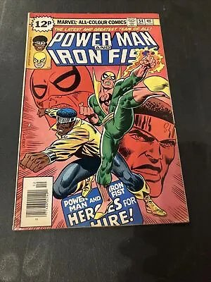 Buy Power Man #54 - KEY: 1st Heroes For Hire - Marvel Comics - 1978 • 9.95£