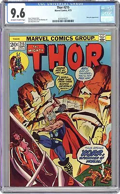 Buy Thor #215 CGC 9.6 1973 4355016021 • 138.56£