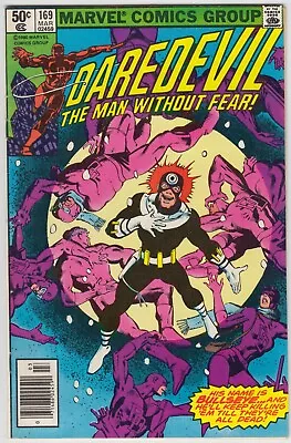 Buy Daredevil 169 F/VF 2nd Appearance Of Elektra Frank Miller Newsstand Marvel 1981 • 26.12£