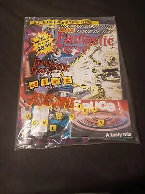Buy Fantastic Four #376 Sealed With Dirt Bag Magazine And Mix Cassette Tape  1993  • 7.90£