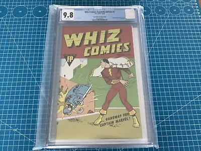 Buy Whiz Comics #2 Facsimile Foil Megacon Exclusive CGC 9.8 • 51.64£