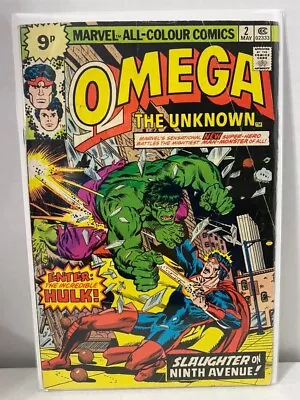 Buy 35976: Marvel Comics OMEGA THE UNKNOWN #2 VG Grade • 3.55£